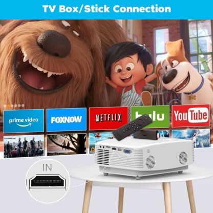 Video Projecteur avec écran 4K – Image 5